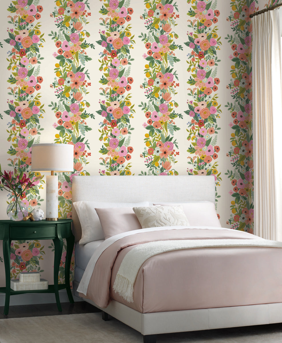 Garden Party Trellis Wallpaper