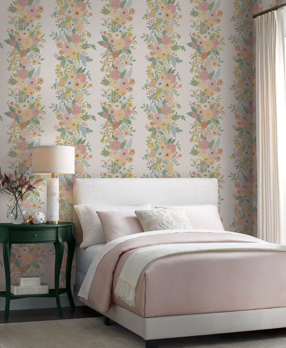 Garden Party Trellis Wallpaper