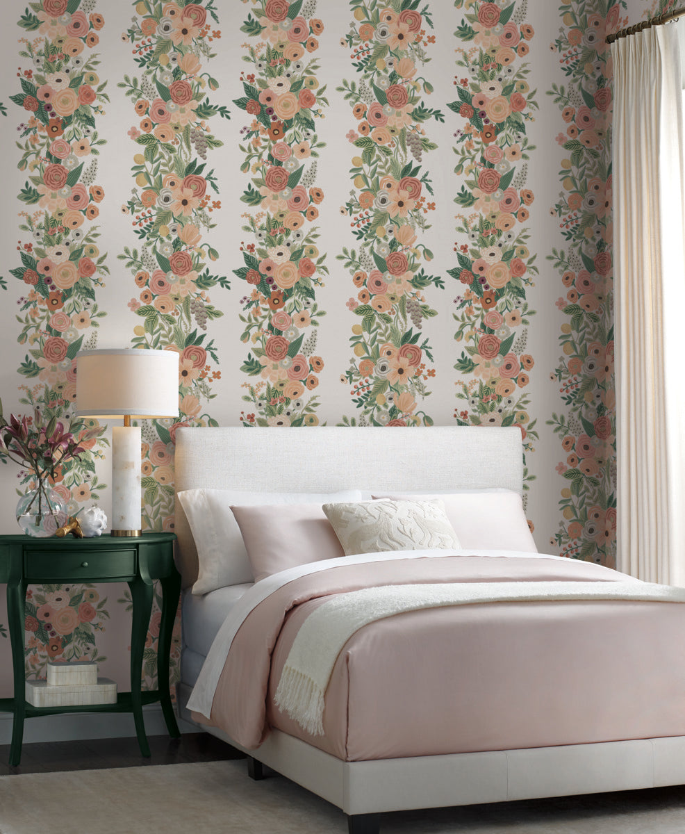 Garden Party Trellis Wallpaper