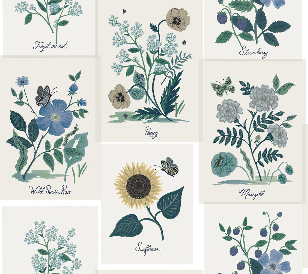 Botanical Prints Wallpaper