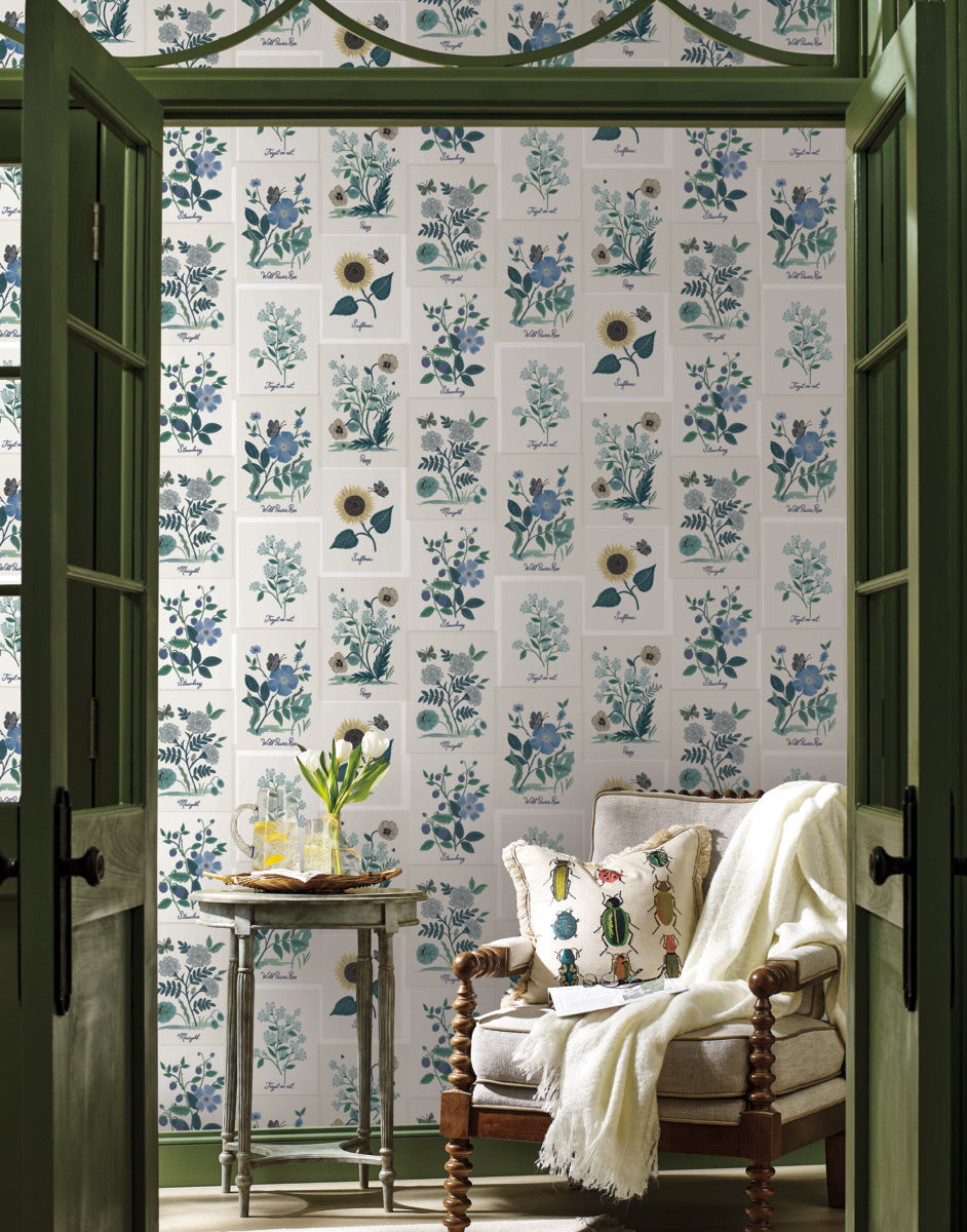 Botanical Prints Wallpaper