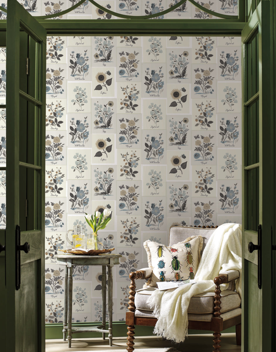 Botanical Prints Wallpaper