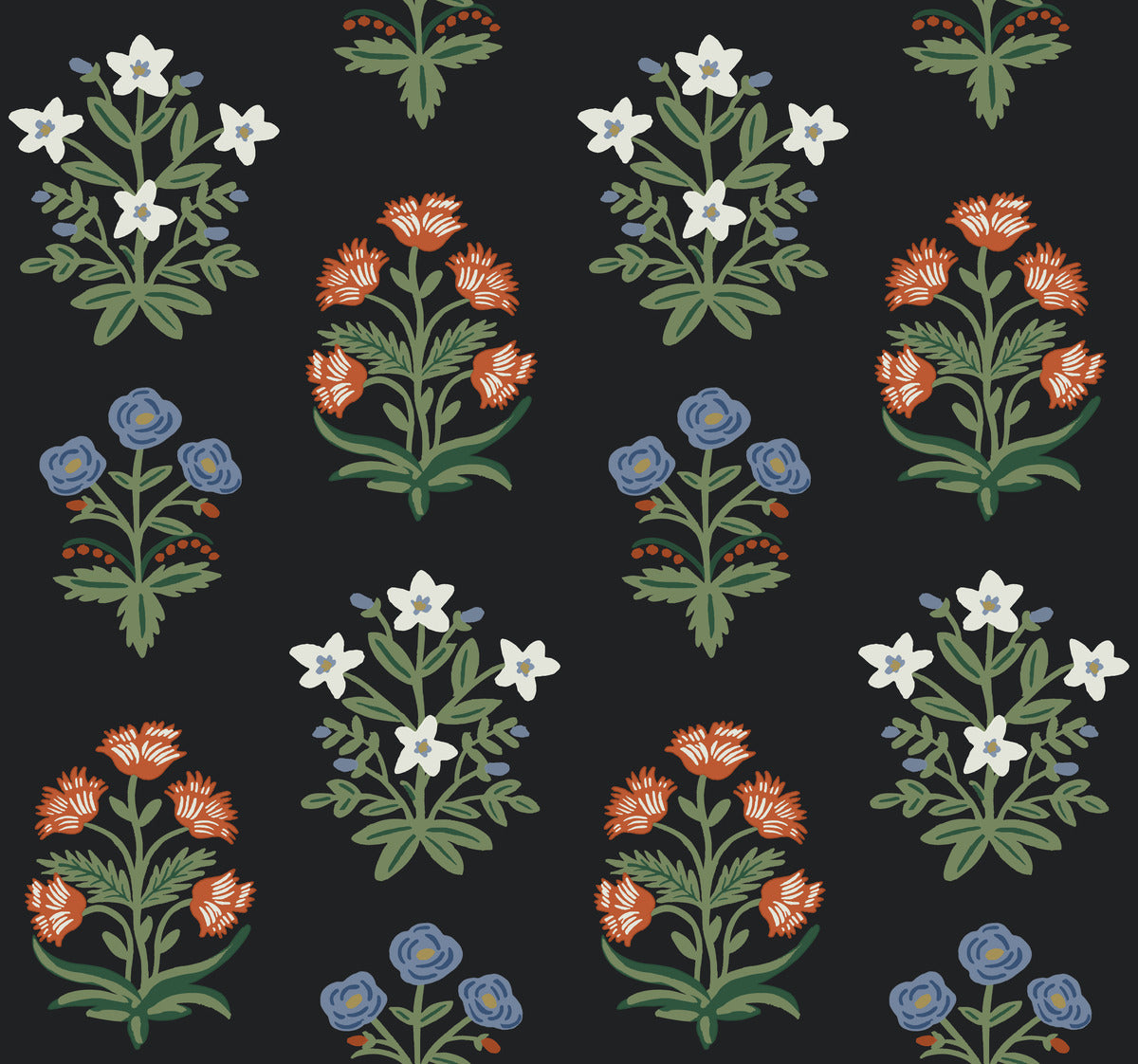 Mughal Rose Wallpaper