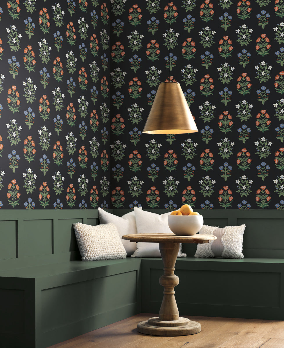 Mughal Rose Wallpaper