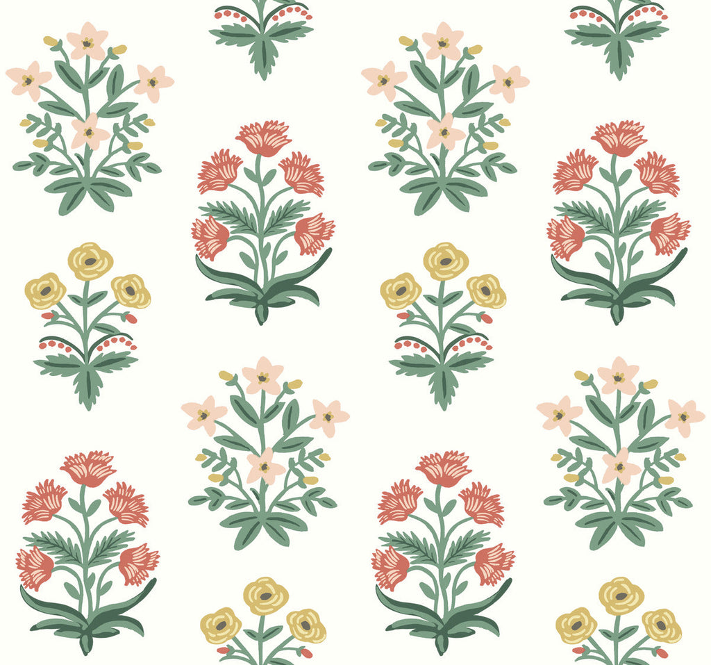 Mughal Rose Wallpaper
