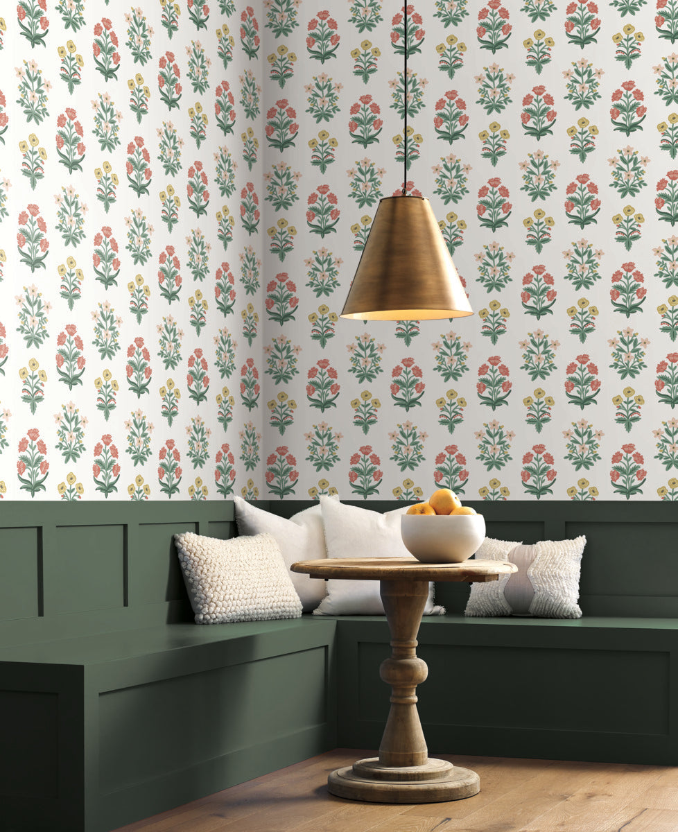 Mughal Rose Wallpaper