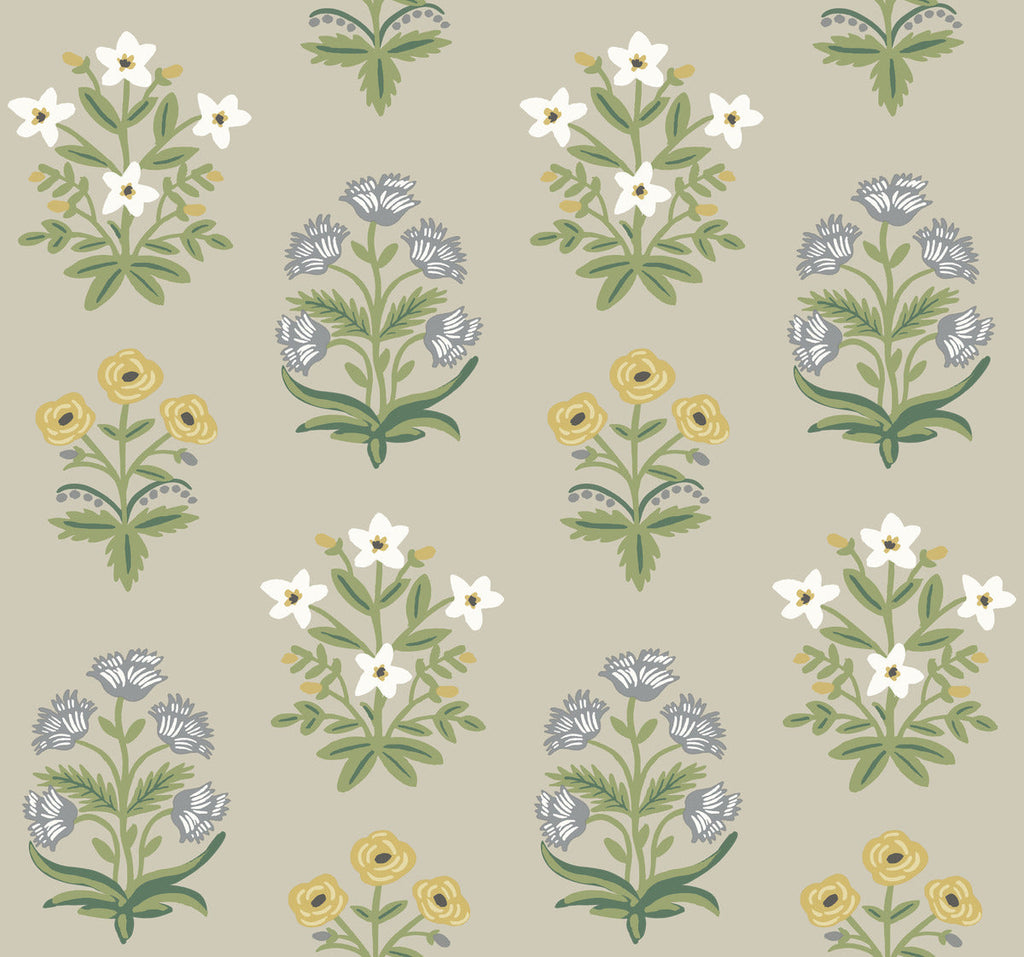 Mughal Rose Wallpaper