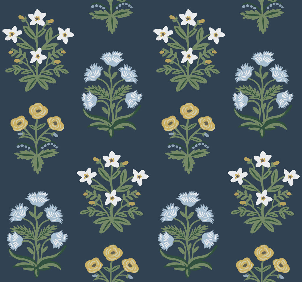 Mughal Rose Wallpaper