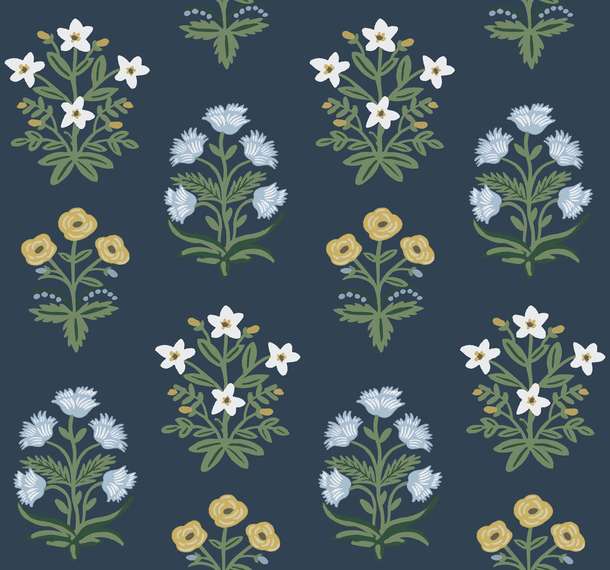 Mughal Rose Wallpaper