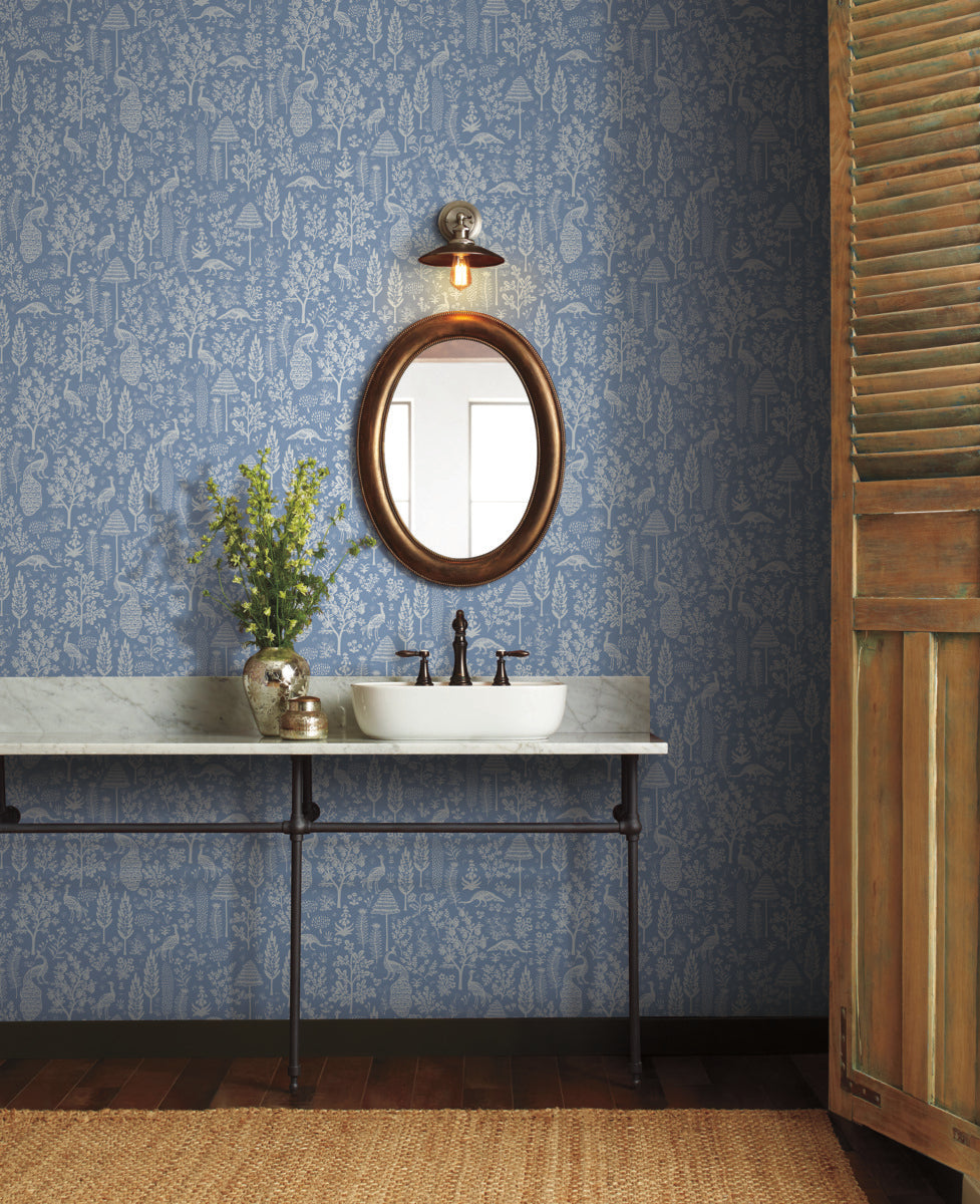 Menagerie Toile Wallpaper