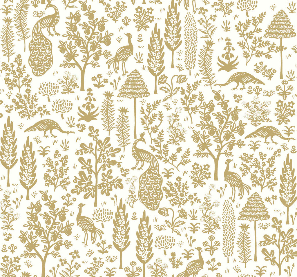 Menagerie Toile Wallpaper