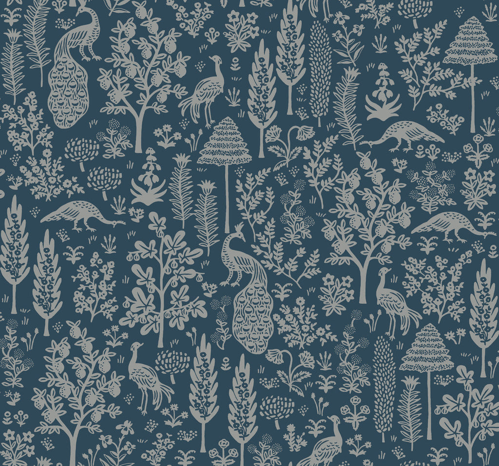 Menagerie Toile Wallpaper
