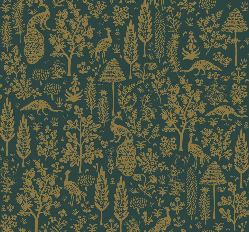 Menagerie Toile Wallpaper