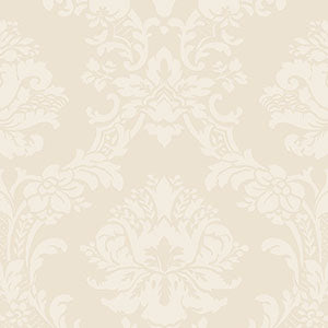 Document Damask Wallpaper