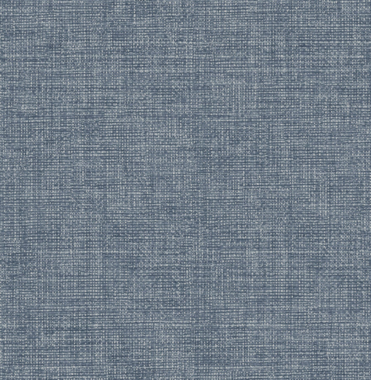 Cobalt Warp and Weft Self Adhesive Wallpaper