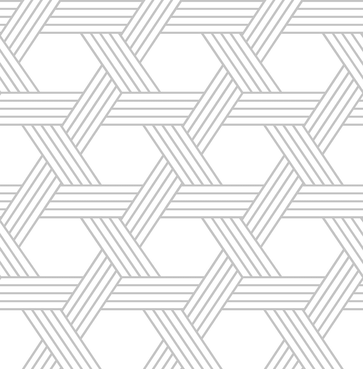 Silver Illusion Self Adhesive Wallpaper