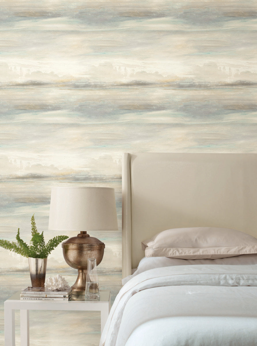 Soothing Mists Scenic Wallpaper