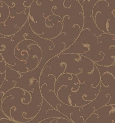 Bc1667  offed bg.w/swirls of green and peach