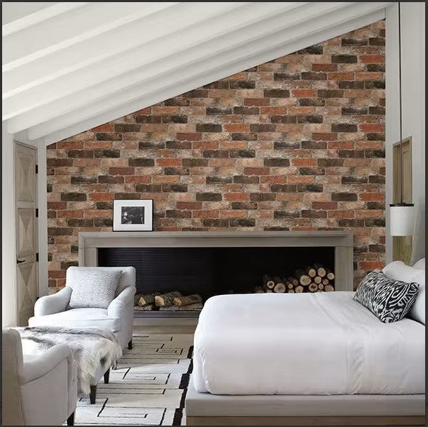 Reclaimed Bricks Orange Rustic