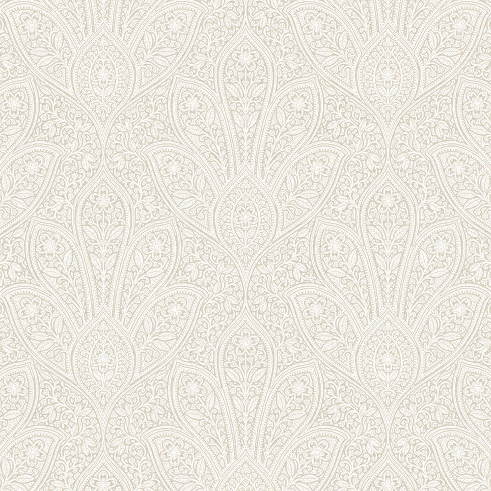 Distressed Paisley Wallpaper