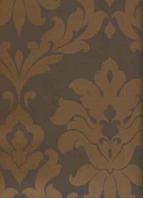 VG26228. T on t brown damask