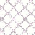 WB5508. White bg.w// lavender quadfoil