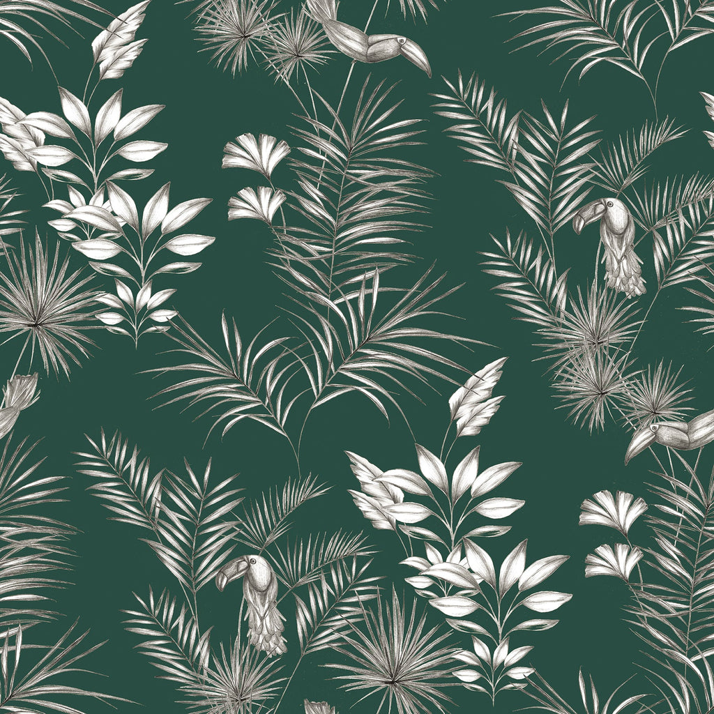 Tropical, Toile, Botanical