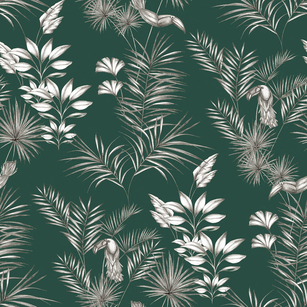 Tropical, Toile, Botanical