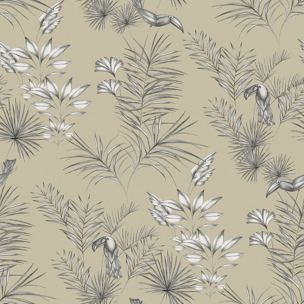 Tropical, Toile, Botanical