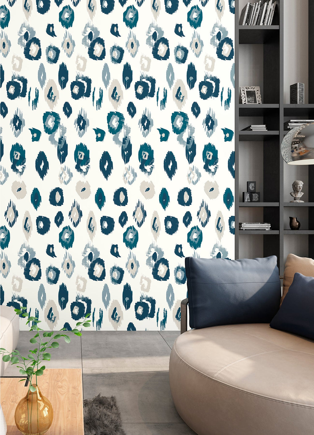 Amara Animal Ikat Wallpaper