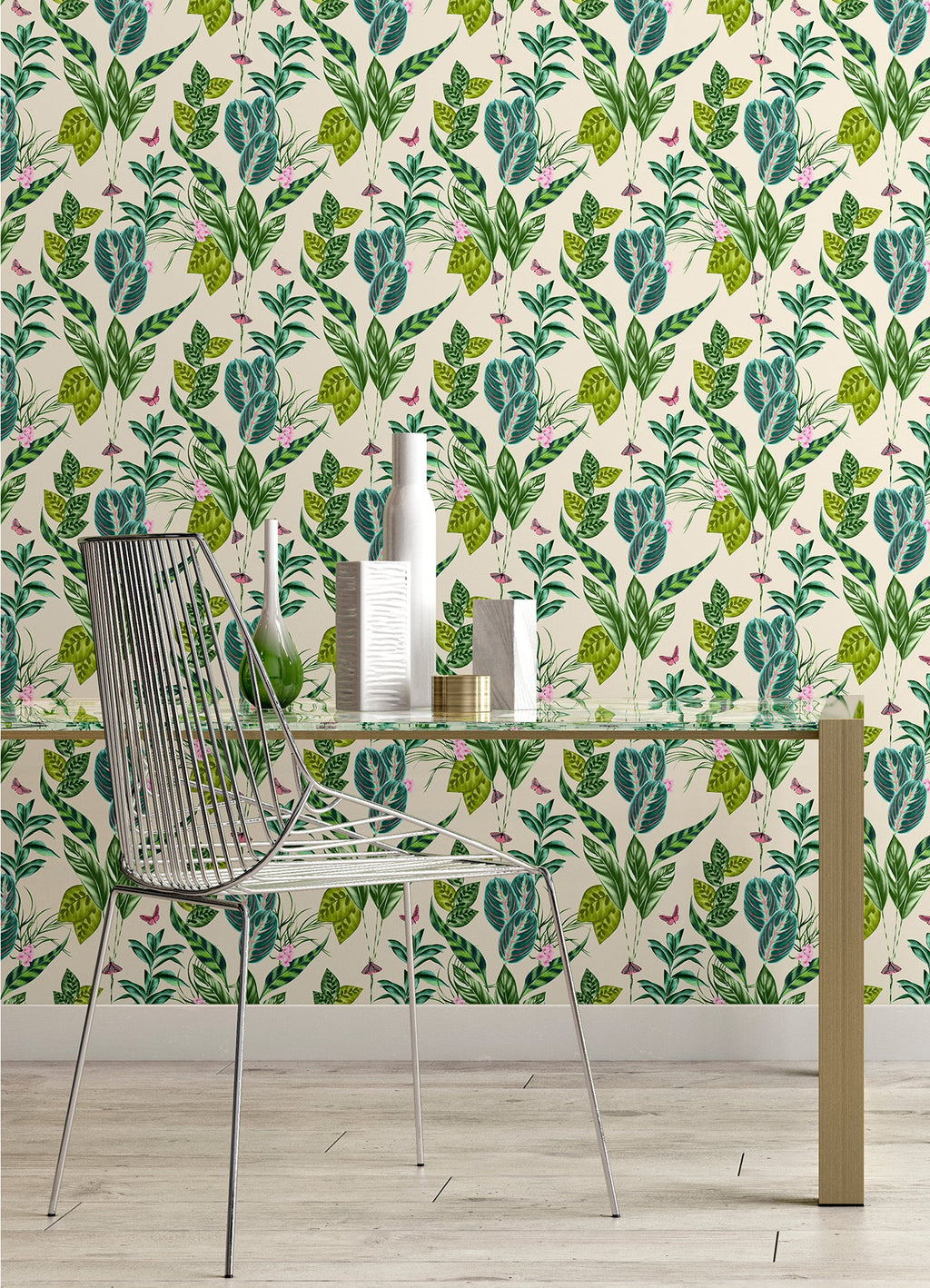 Spirit Tropical Foliage Wallpaper