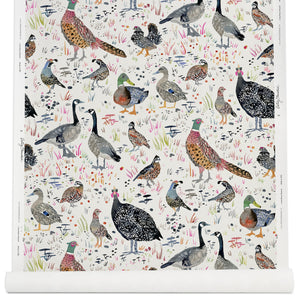 Bird Season Wallpaper in Multi