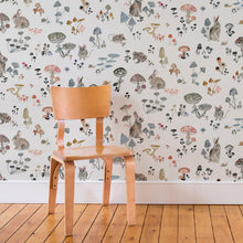 Load image into Gallery viewer, Mushroom Valley Wallpaper in Linen