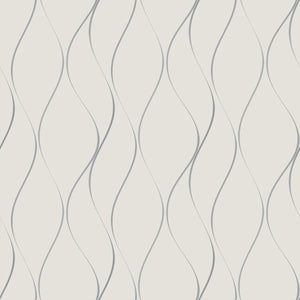 Wavy Stripe Wallpaper