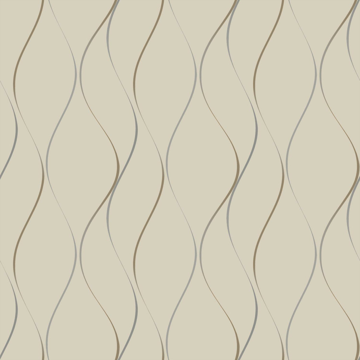 Wavy Stripe Wallpaper