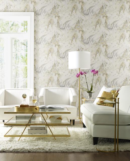 Oil & Marble Wallpaper