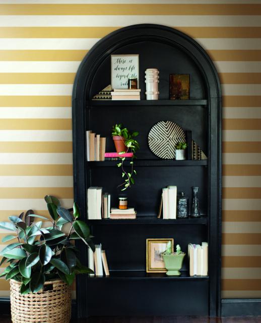 Magnolia Home Awning Stripe Removable Wallpaper