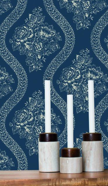 Magnolia Home Coverlet Floral Removable Wallpaper
