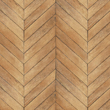 Load image into Gallery viewer, Chevron Wood Wallpaper