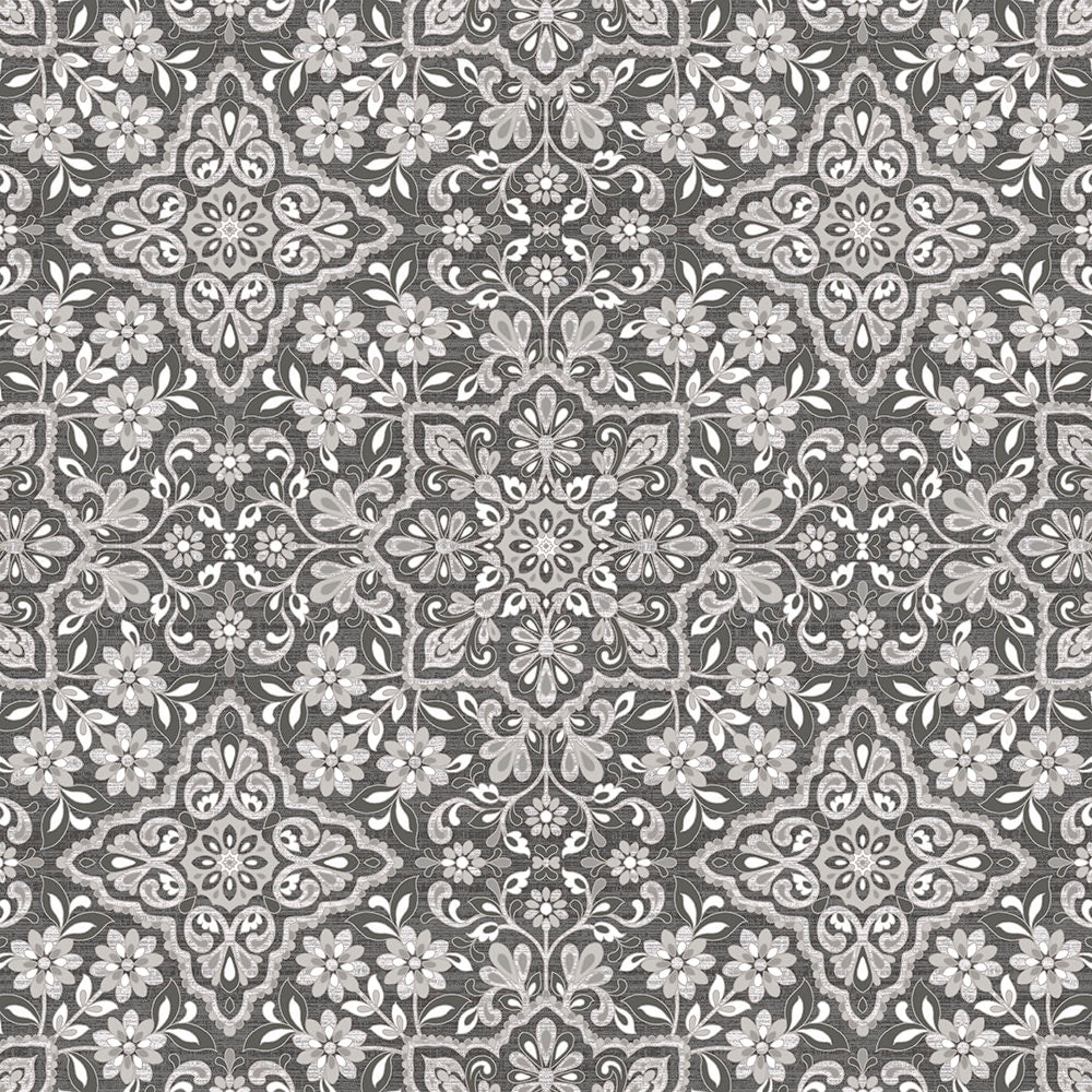 Floral Tile Wallpaper