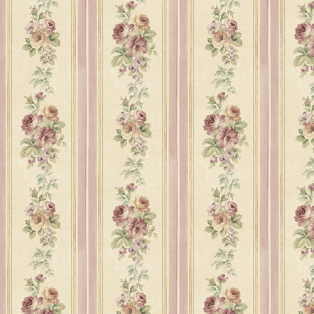 wallpaper, wallpapers, stripe, floral, flowers, roses