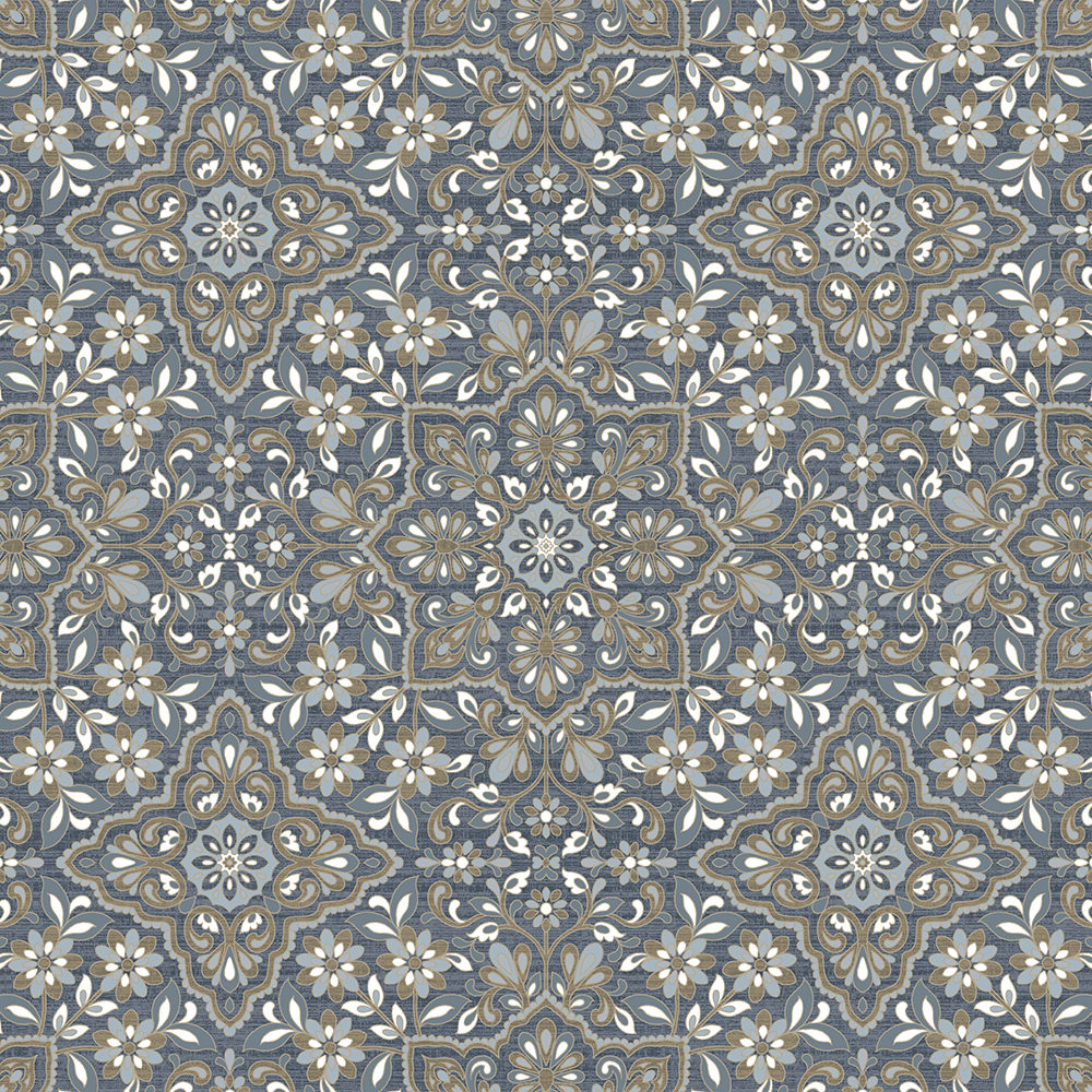Floral Tile Wallpaper
