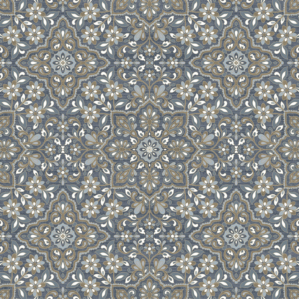 Floral Tile Wallpaper