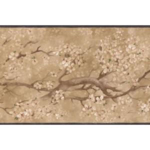 Floral Wall Paper Border EG022111B