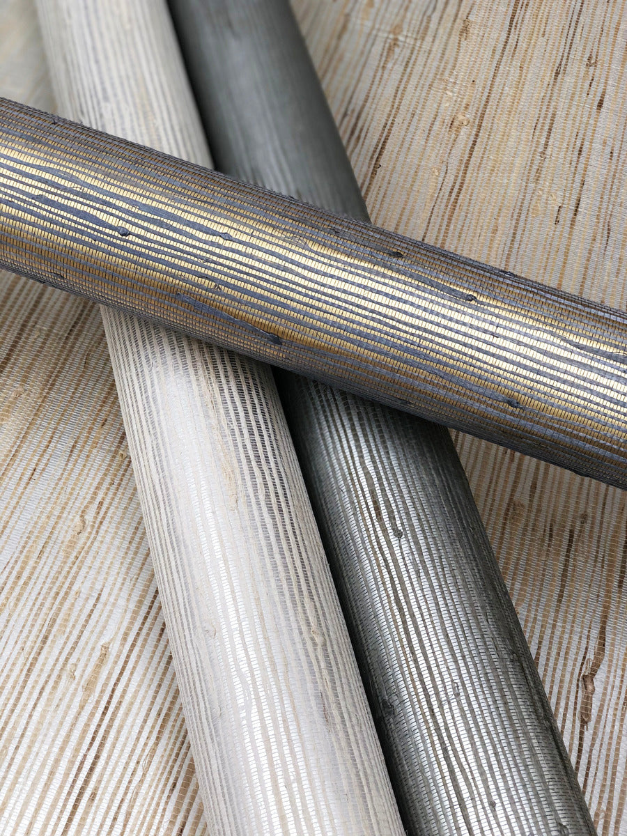 Metallic Jute Wallpaper