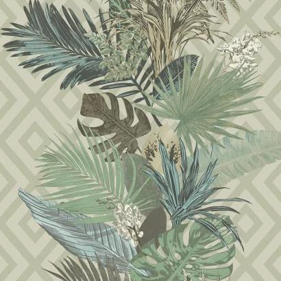 On1630 York outside in tropical fern leaf