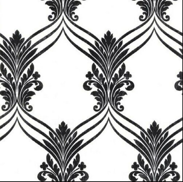 BK32050 White bg.w/4”sis. Lined in black