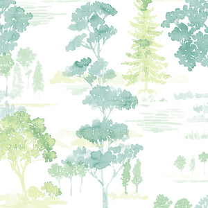 wallpaper, wallpapers, forest, trees, landscape, watercolour